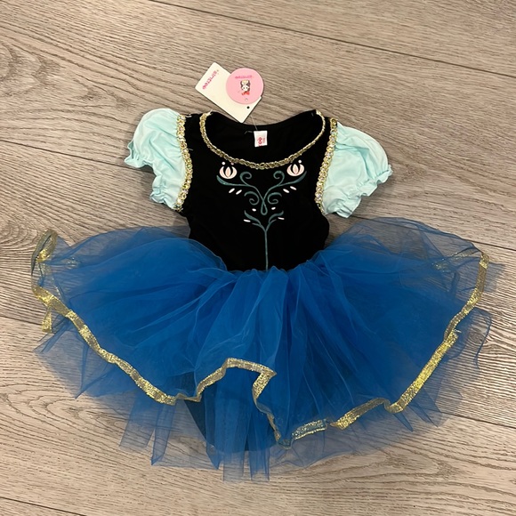 NWT Princess Anna dress/ballet dress fluffy tulle - Picture 1 of 6